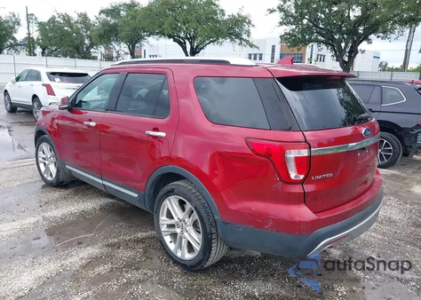 2017 Ford Explorer Limited из США, поврежденный, VIN 1FM5K7FH5HGD77525